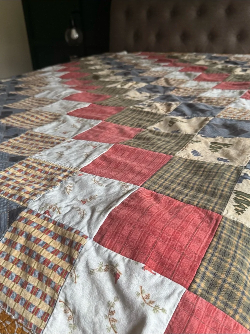 Handmade Denim Rag Quilt 64